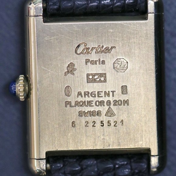 Cartier Gold Tank Watch 23mmx30mm! PAPERS! BOX!! - Picture 3 of 7
